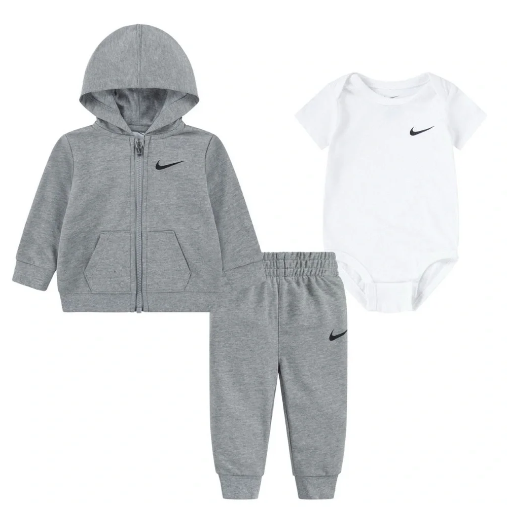 NWT!❤️Baby Boy Nike 3-piece Outfit - 6m - Picture 1 of 7